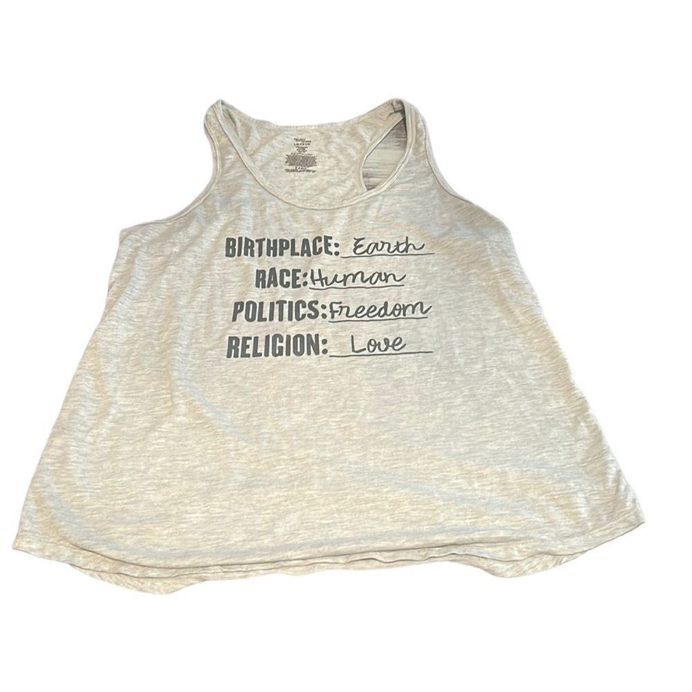 Secret Treasures Sleepwear Razor Back tank top